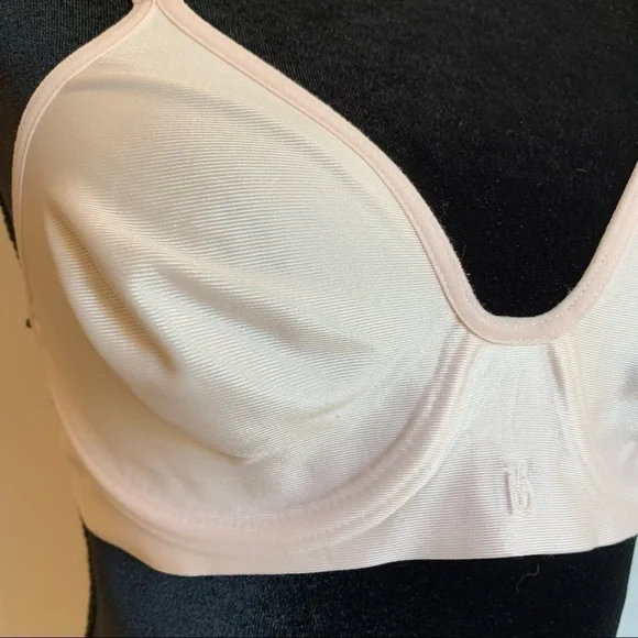 BARELY THERE  light pink natural stretchy soft cup underwire bra minimalist - Picture 4 of 8